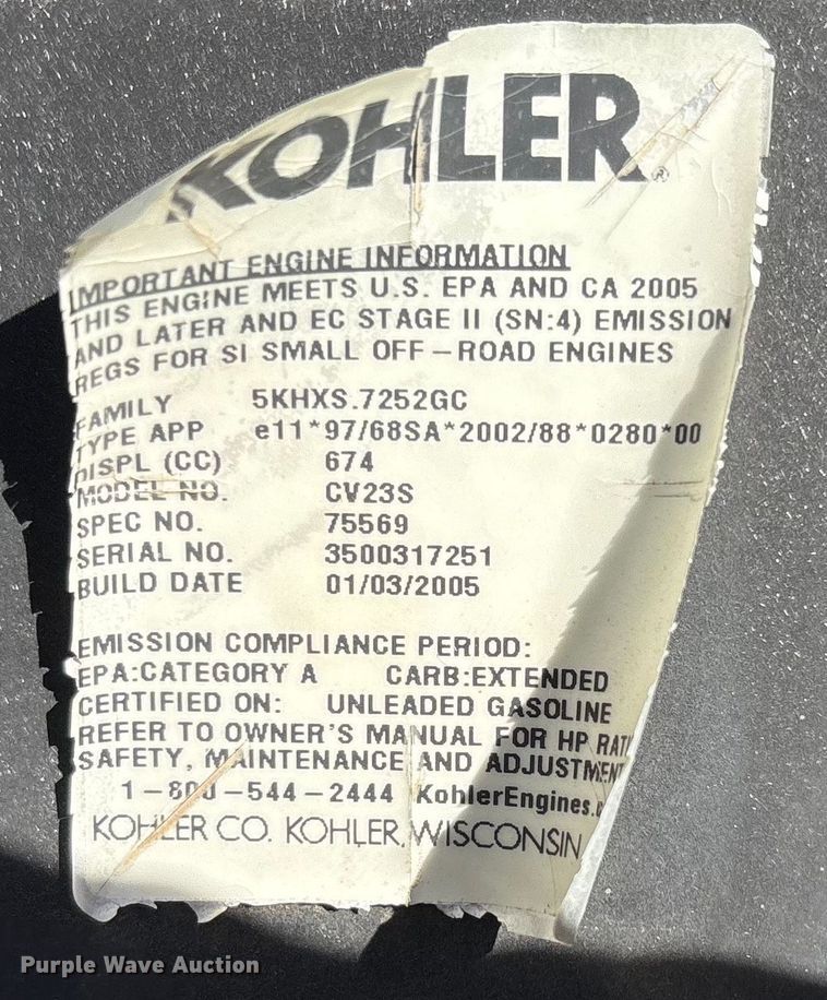 image for item EU4817 lawn mower