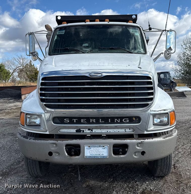 image for item EU5493 2009 Sterling L8500 dump truck