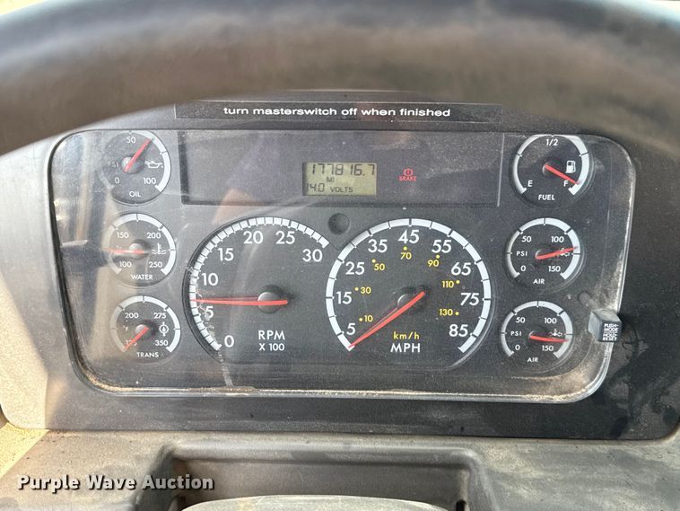 image for item EU5493 2009 Sterling L8500 dump truck