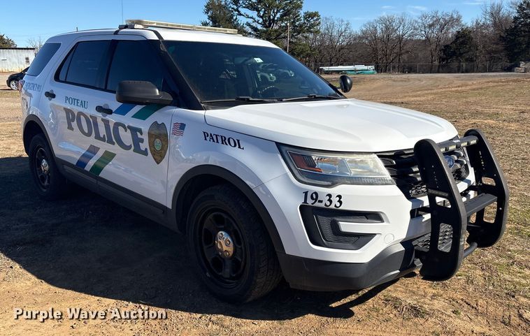 image for item EV2601 2019 Ford Explorer Police Interceptor SUV