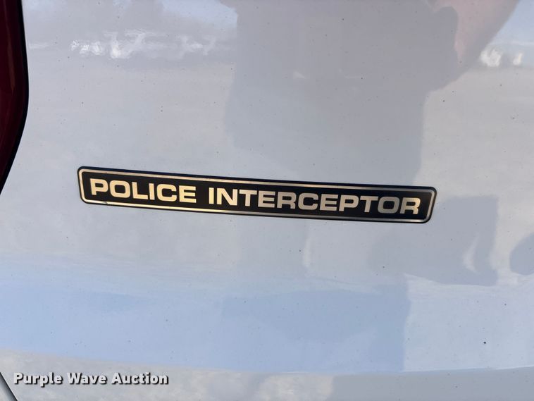 image for item EV2601 2019 Ford Explorer Police Interceptor SUV