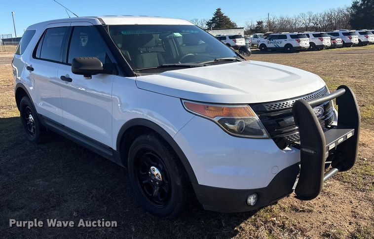 image for item EV2602 2015 Ford Explorer Police Interceptor SUV