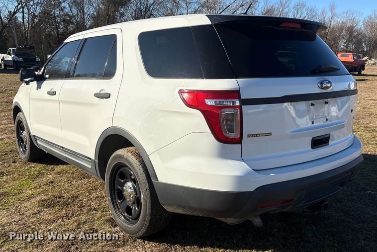 image for item EV2602 2015 Ford Explorer Police Interceptor SUV