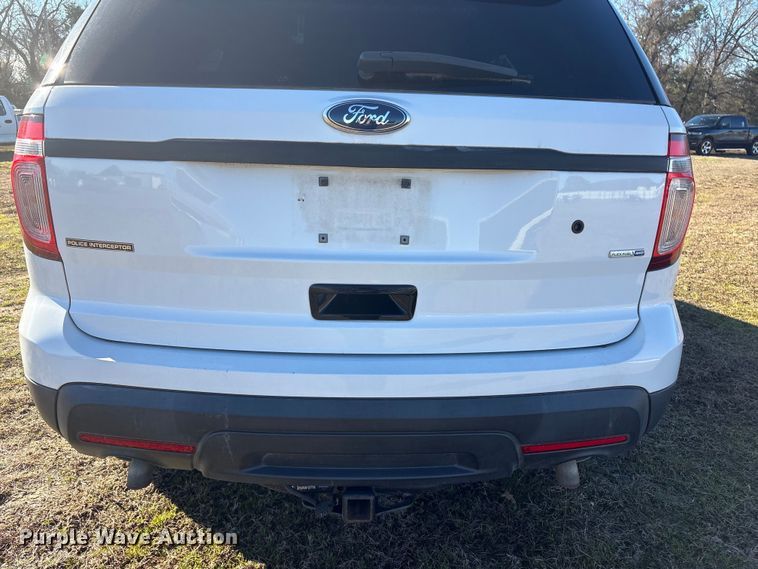 image for item EV2602 2015 Ford Explorer Police Interceptor SUV