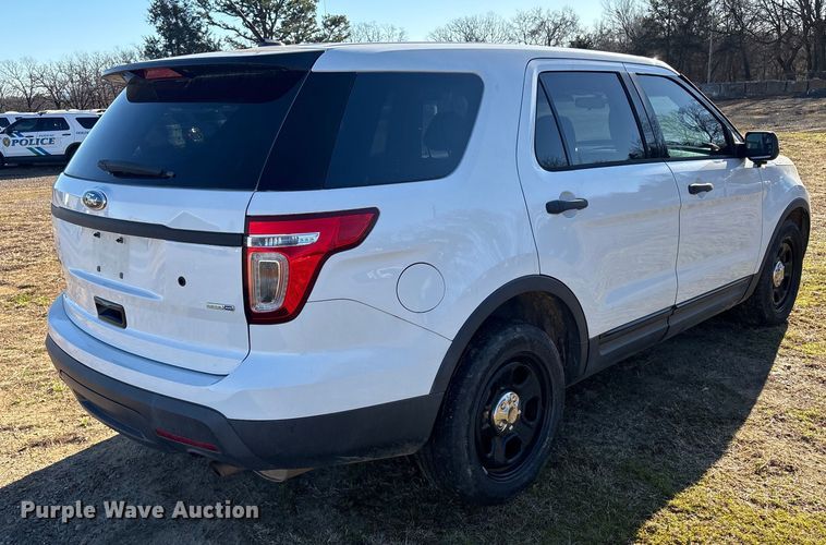 image for item EV2603 2015 Ford Explorer Police Interceptor SUV
