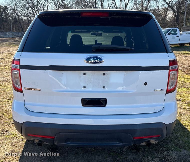 image for item EV2603 2015 Ford Explorer Police Interceptor SUV