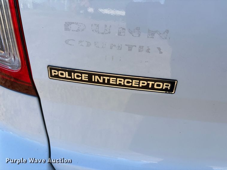 image for item EV2603 2015 Ford Explorer Police Interceptor SUV