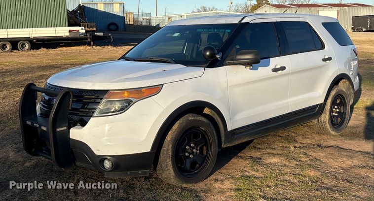 image for item EV2604 2015 Ford Explorer Police Interceptor SUV