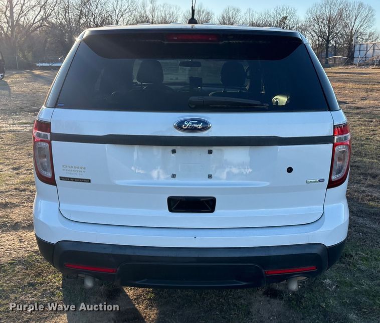 image for item EV2604 2015 Ford Explorer Police Interceptor SUV