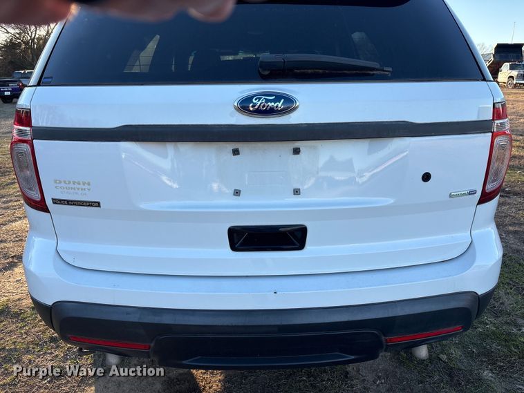 image for item EV2604 2015 Ford Explorer Police Interceptor SUV