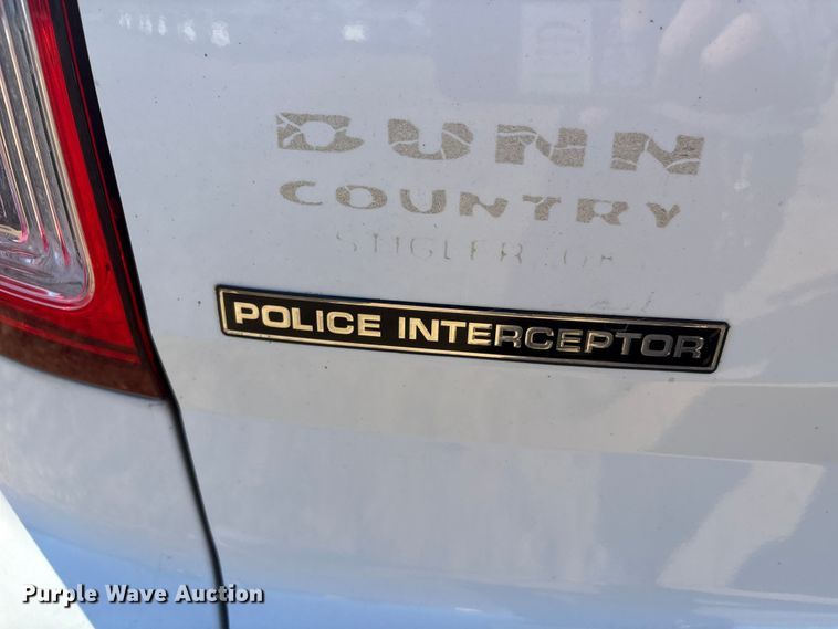 image for item EV2608 2015 Ford Explorer Police Interceptor SUV