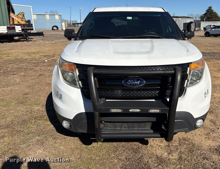 image for item EV2609 2015 Ford Explorer Police Interceptor SUV