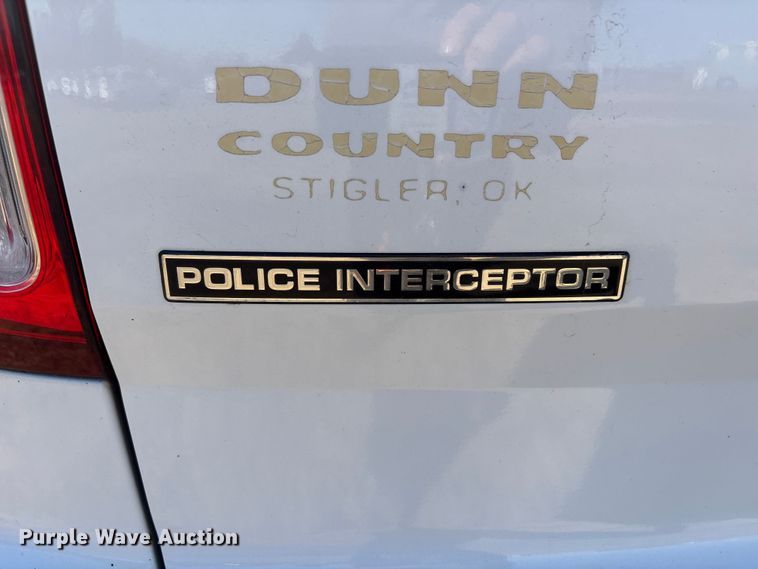 image for item EV2609 2015 Ford Explorer Police Interceptor SUV