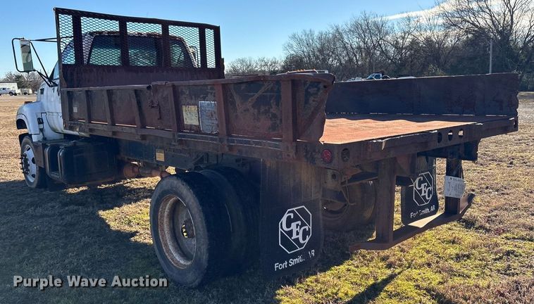 image for item EV2610 2000 Chevrolet C7 dump flatbed truck