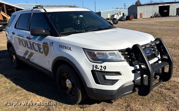 image for item EV2611 2019 Ford Explorer Police Interceptor SUV
