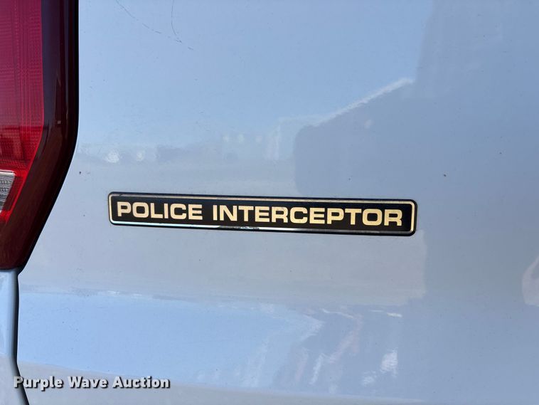 image for item EV2611 2019 Ford Explorer Police Interceptor SUV