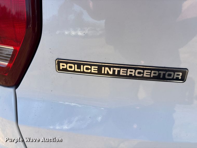 image for item EV2614 2019 Ford Explorer Police Interceptor SUV