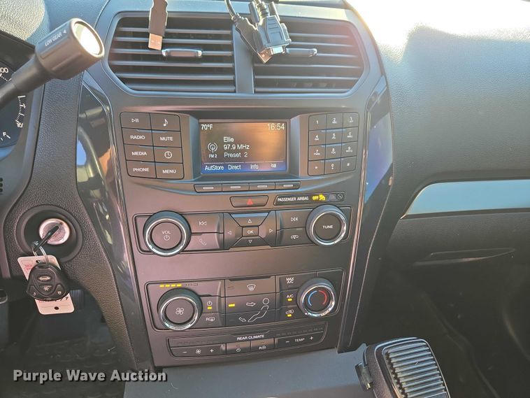 image for item EV2615 2019 Ford Explorer Police Interceptor SUV