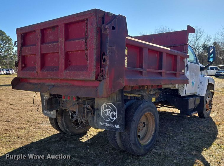image for item EV2623 2008 GMC C7 dump truck