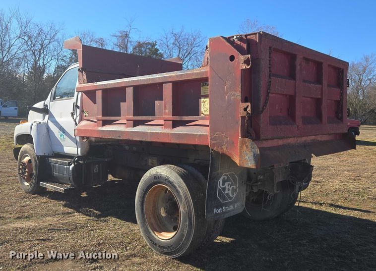 image for item EV2623 2008 GMC C7 dump truck