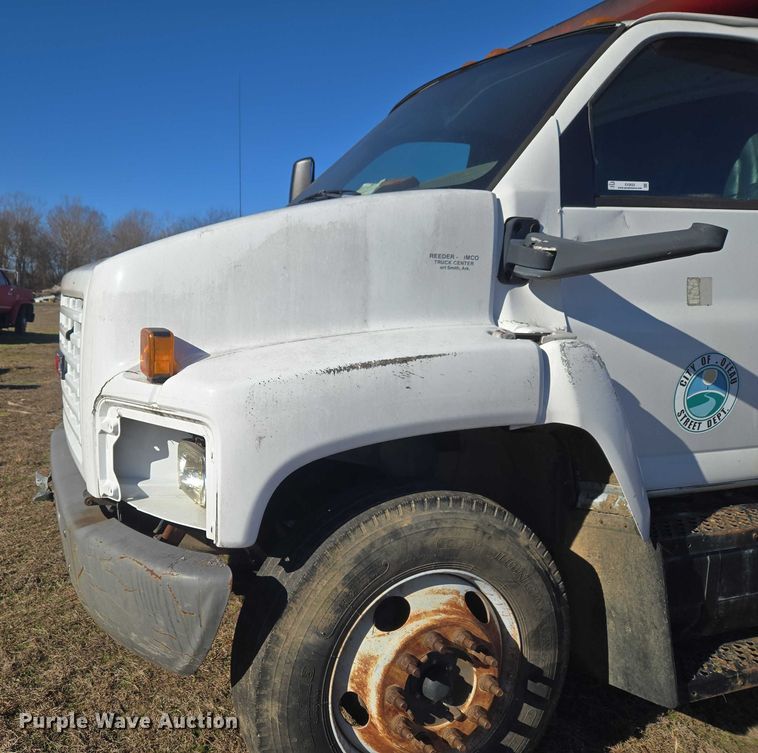 image for item EV2623 2008 GMC C7 dump truck