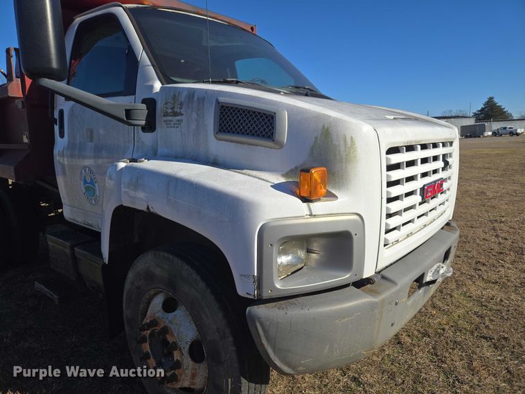 image for item EV2623 2008 GMC C7 dump truck