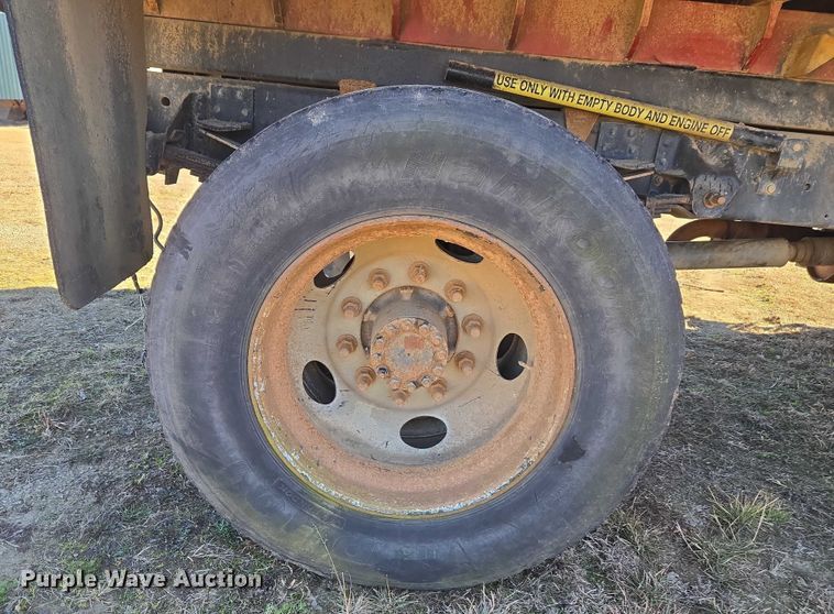 image for item EV2623 2008 GMC C7 dump truck