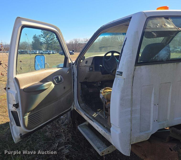 image for item EV2628 1995 GMC Sierra C3500 dump bed pickup truck