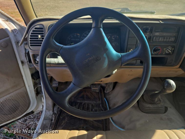 image for item EV2628 1995 GMC Sierra C3500 dump bed pickup truck