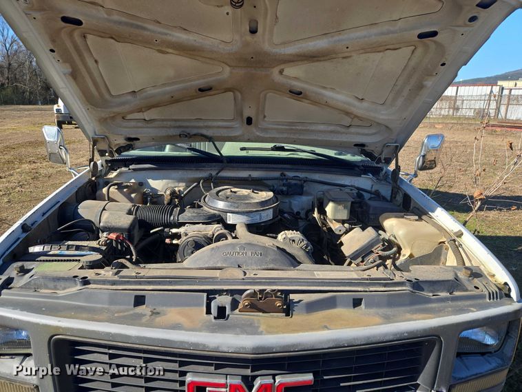 image for item EV2628 1995 GMC Sierra C3500 dump bed pickup truck