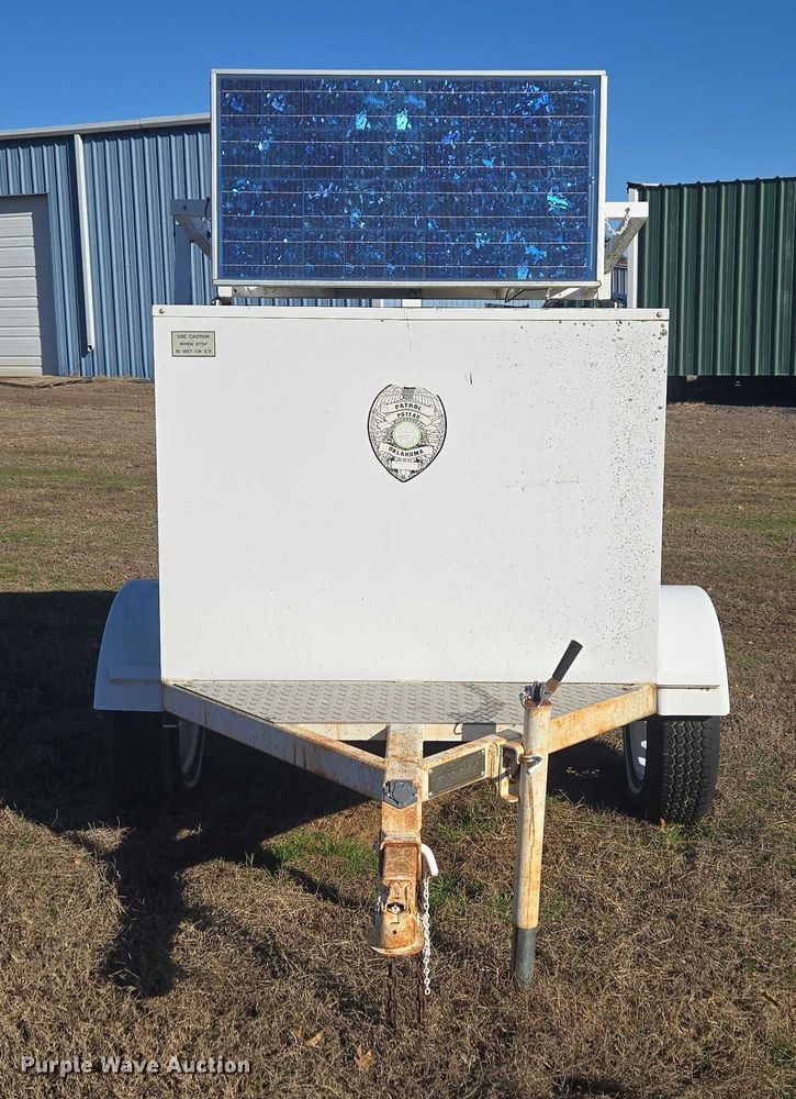 image for item EV2630 2003 Kustom Signals, Inc. radar trailer