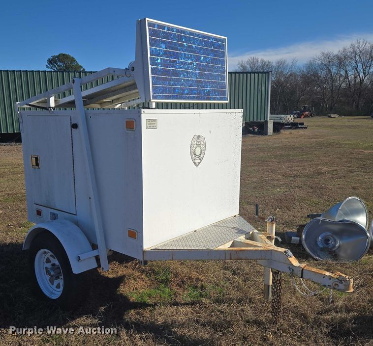 image for item EV2630 2003 Kustom Signals, Inc. radar trailer