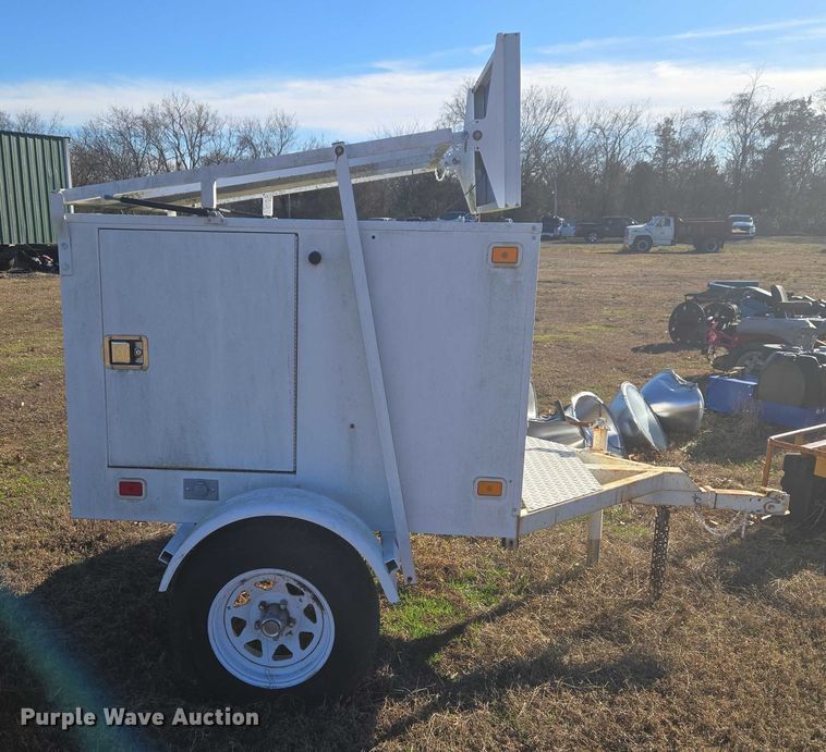 image for item EV2630 2003 Kustom Signals, Inc. radar trailer