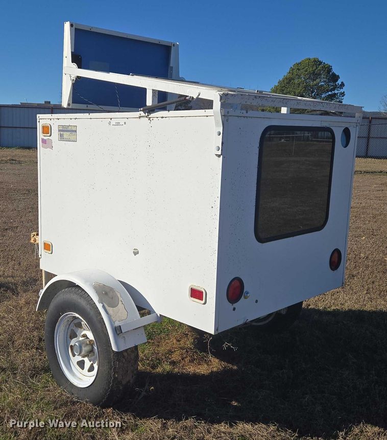 image for item EV2630 2003 Kustom Signals, Inc. radar trailer