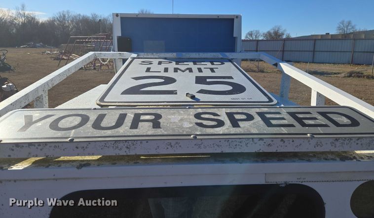 image for item EV2630 2003 Kustom Signals, Inc. radar trailer