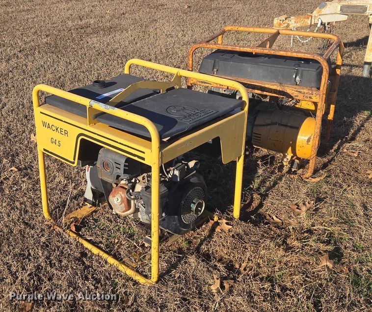 image for item EV2632 (2) Wacker generators