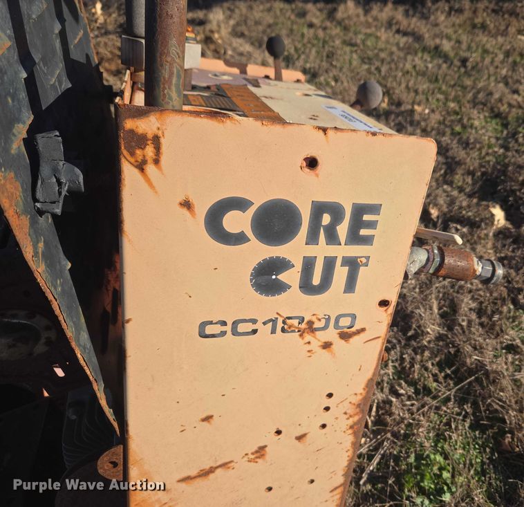 image for item EV2636 Core Cut CC1800 concrete saw