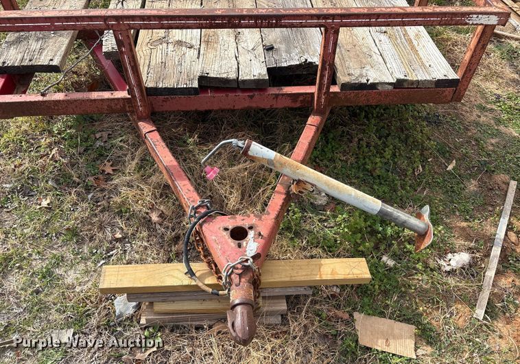 image for item EV2644 Shop built utility trailer