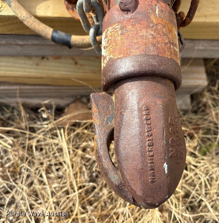 image for item EV2644 Shop built utility trailer