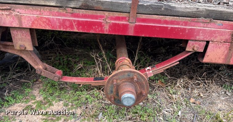 image for item EV2644 Shop built utility trailer