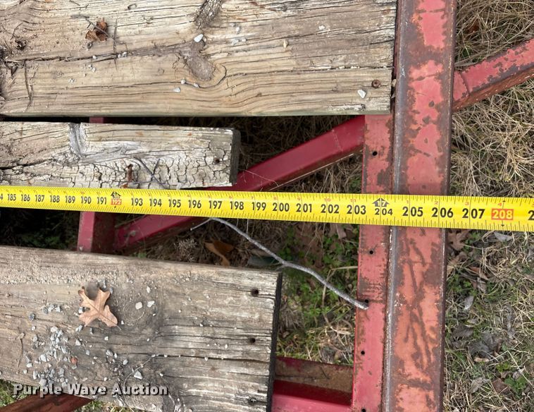 image for item EV2644 Shop built utility trailer