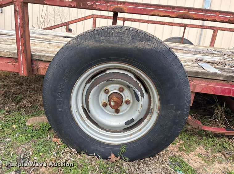 image for item EV2644 Shop built utility trailer