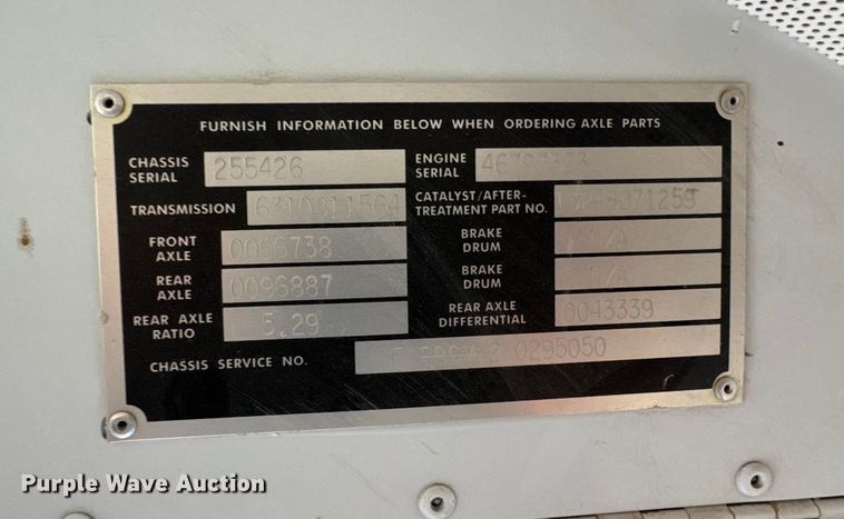 image for item FB0575 2009 Blue Bird Vision school bus