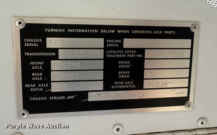 image for item FB0576 2009 Blue Bird Vision school bus