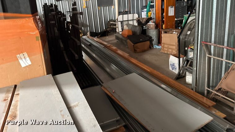 image for item FB0599  (11) pallets of electric bleachers