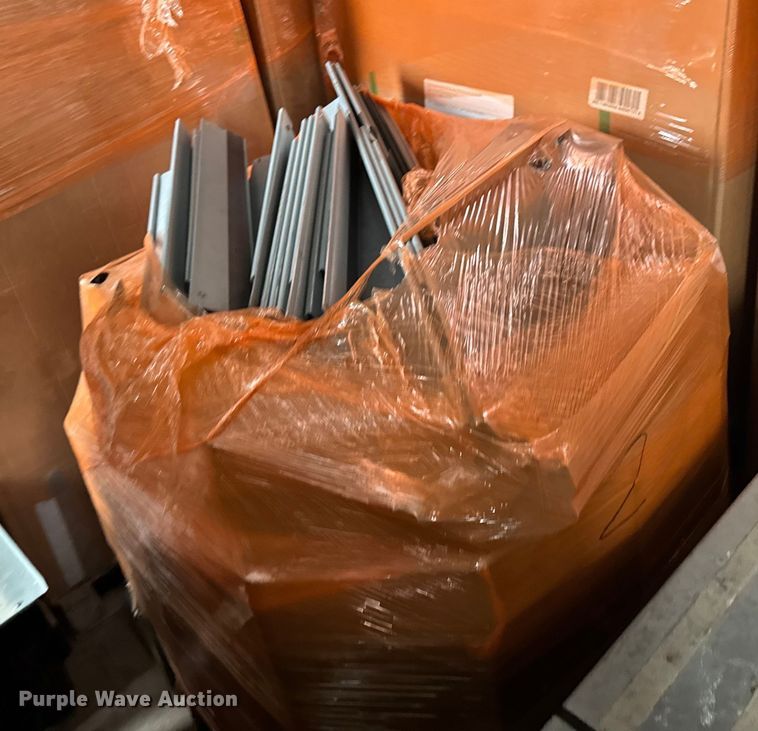 image for item FB0599  (11) pallets of electric bleachers