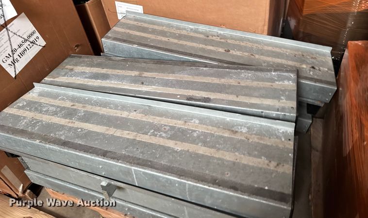 image for item FB0599  (11) pallets of electric bleachers