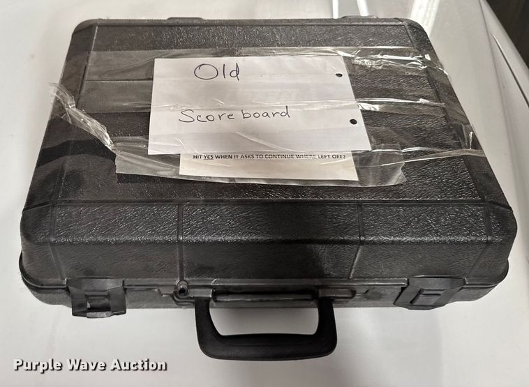 image for item FB0599  (11) pallets of electric bleachers