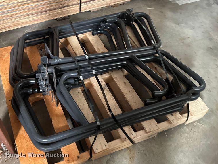 image for item FB0599  (11) pallets of electric bleachers