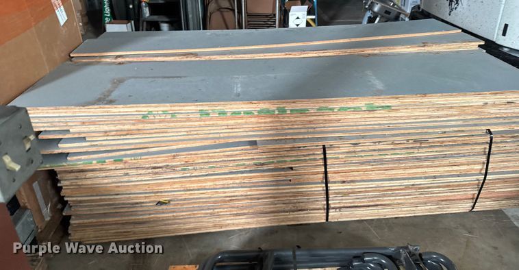 image for item FB0599  (11) pallets of electric bleachers